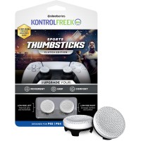 KontrolFreek Clutch for Playstation 5 (PS5) and Playstation 4 (PS4) Controller, Performance Thumbsticks, 2 Low-Rise Concave, Black & White 